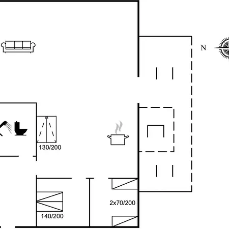 Διαμέρισμα Ringulf - 350m From The Sea By Interhome *